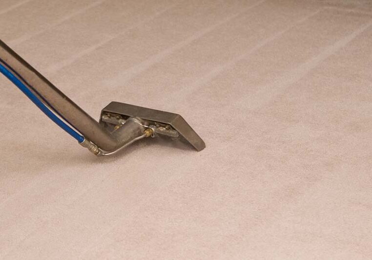 This is the process of professional steam cleaning carpets.